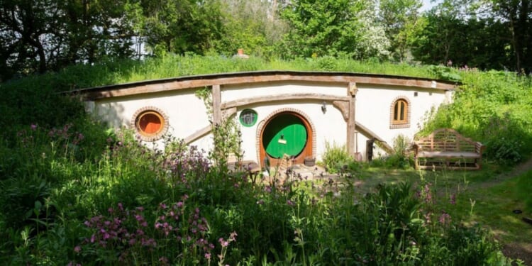 Live like a Hobbit in this cosy glamping lodge that looks like it's straight out of Tolkien's world