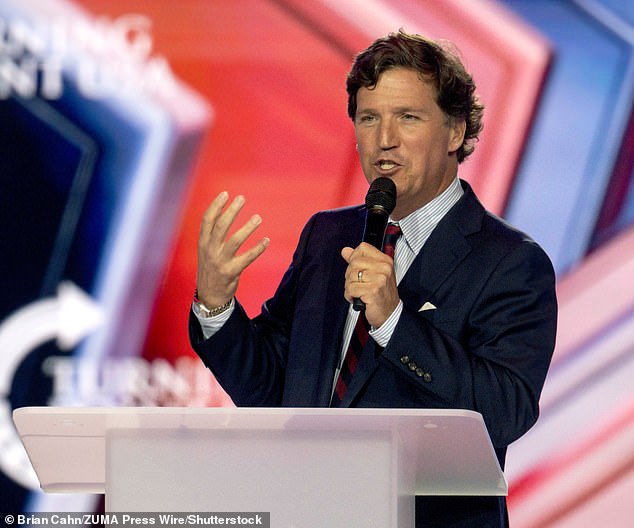 Carlson responded with some barbs of his own, sending the event off the rails