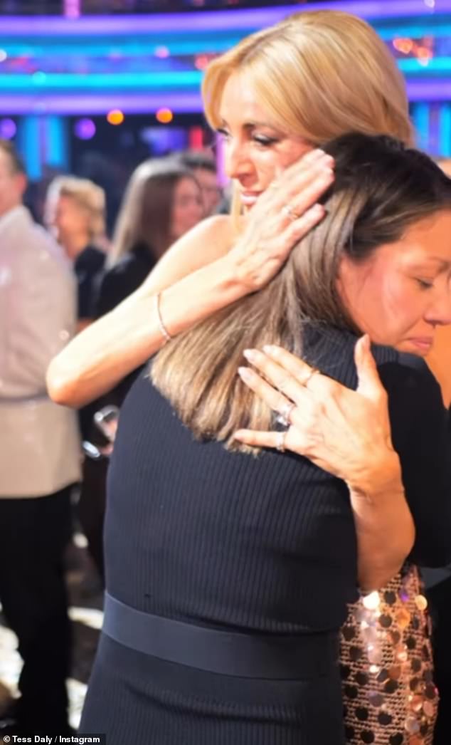 Alongside behind-the-scenes footage of her with Claudia during the show, she penned: 'So that¿s a wrap. What an incredible Final - fitting for what, for me, has been an absolutely brilliant series'