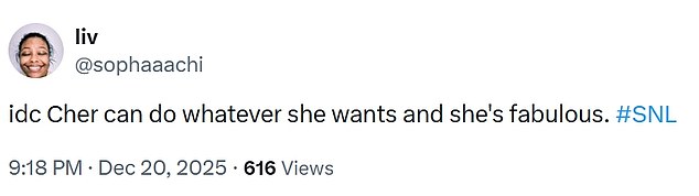 When she opened her mouth, the voice that rang out through the studio was so heavily digitally altered that fans were left shrieking with laughter
