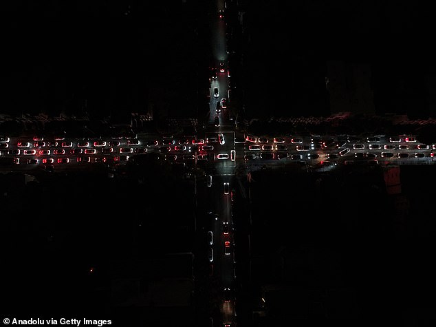 The San Francisco Department of Emergency Management said on X there were 'significant transit disruptions' happening citywide and urged residents to avoid nonessential travel and treat down traffic signals as four-way stops