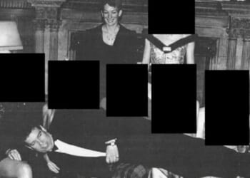 Inside Andrew's 'party' for Epstein & Maxwell at Sandringham 'with sex drugs' where ex-prince is seen lying over women