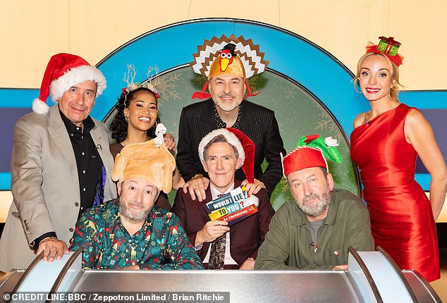 The BBCis set to broadcast two TV adaptation from Walliams' books, as well as a Boxing Day festive special of Would I Lie To You? where he appears as a panellist