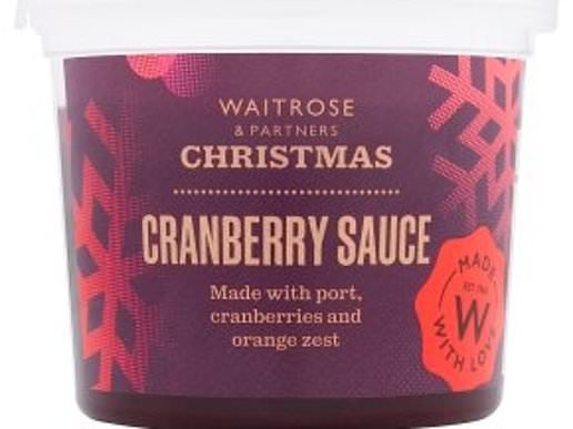 Waitrose Christmas Cranberry Sauce