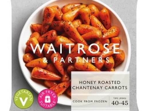 Waitrose Honey Roasted Chantenay Carrots500g