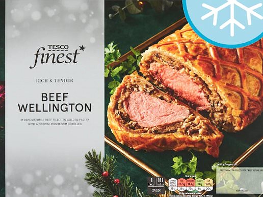 Tesco Finest Beef Fillet Wellington 1kg