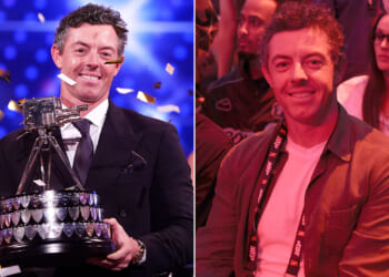 Rory McIlroy opens up on switching careers after jetting straight from SPOTY win in Manchester to watch AJ in Miami