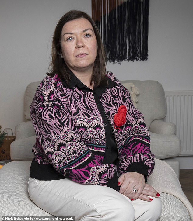 The heartbroken mother-ofone Mrs Clarke said: 'I held him, I'm sure he died in my arms'