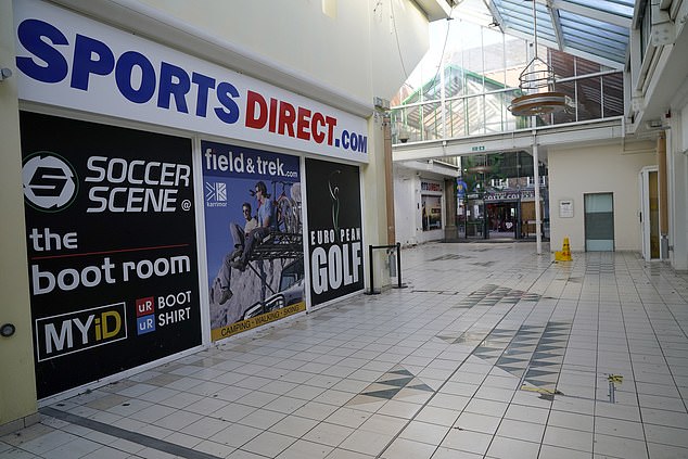 From the moment you enter Riverside Shopping Centre there are warning signs that it is not the charming shopping hub it once was