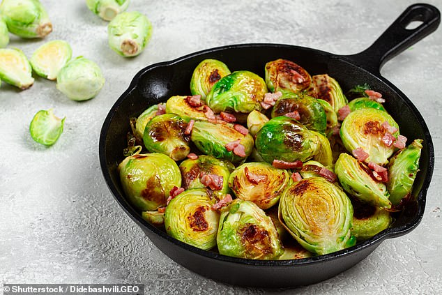 Sprouts with bacon are a popular twist of a festive favourite
