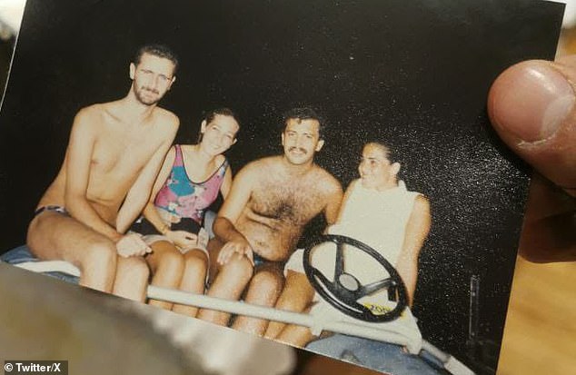 A picture believed to be showing Syrian President Bashar al-Assad wearing only speedos is taken by Rebels following the capture of his palace in Aleppo