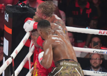 'I've broken Jake' - Anthony Joshua trolls Jake Paul with highlights video showing him getting battered before brutal KO