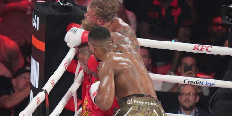 'I've broken Jake' - Anthony Joshua trolls Jake Paul with highlights video showing him getting battered before brutal KO