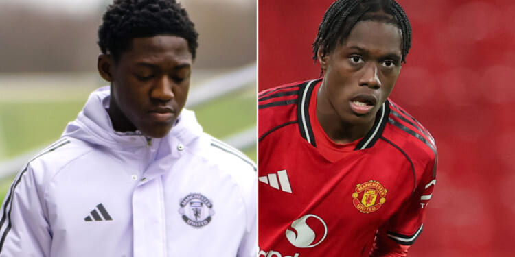 Kobbie Mainoo OUT of Man Utd squad despite Ruben Amorim crisis as 'next Bukayo Saka' named on bench for first time