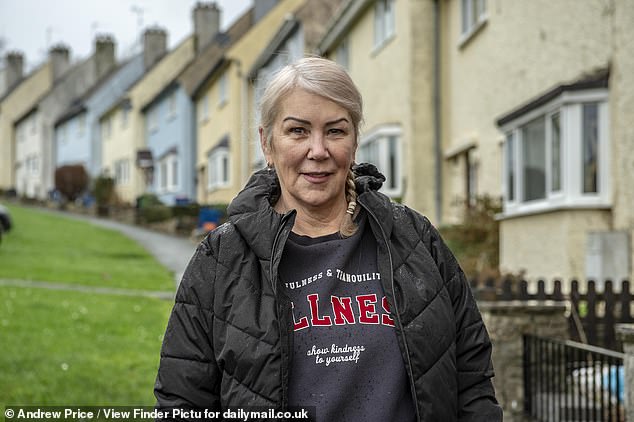 Angela Daniels said: 'We are very lucky to live here, it deserves the title of Britain¿s most beautiful council estate'
