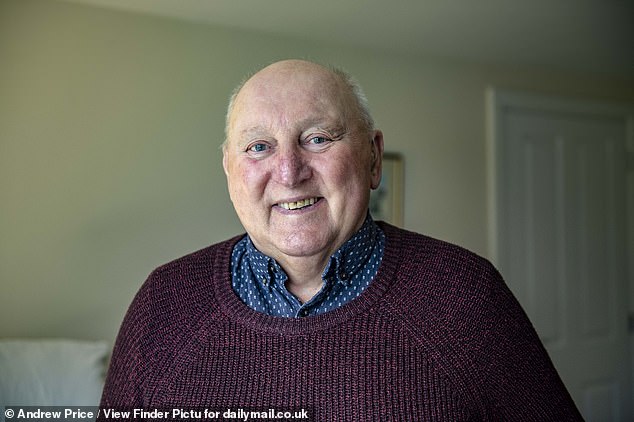 David Mathias said the housing, with its pastel colours 'was the most beautiful estate, and still is'