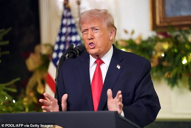 Blanche called the idea of the DOJ taking down the image of Trump to protect him 'absurd' and 'laughable' because the president has admitted he hung around Epstein before