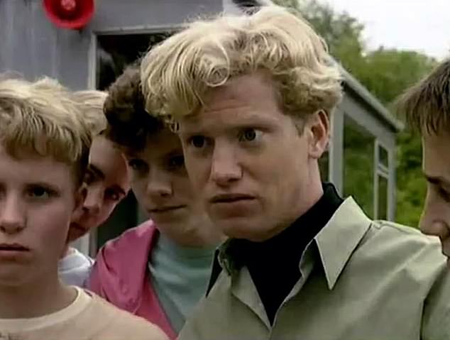 She starred as one of the three leads, while Stephen appeared in one episode (pictured) and Kate quickly fell for him, later describing how he made her 'feel secure and embraced' and was 'the most important person in my life, next to my family'