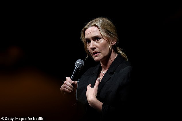 Kate has frequently admitted that she has never gotten over his sudden death, insisting their bond persisted until the end (pictured last month)