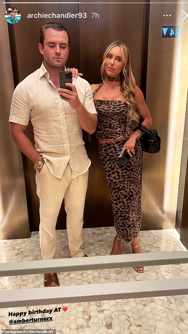 Amber relocated to Dubai following her split from Dan Edgar in 2023 and she has now found love again with boyfriend Archie Chandler