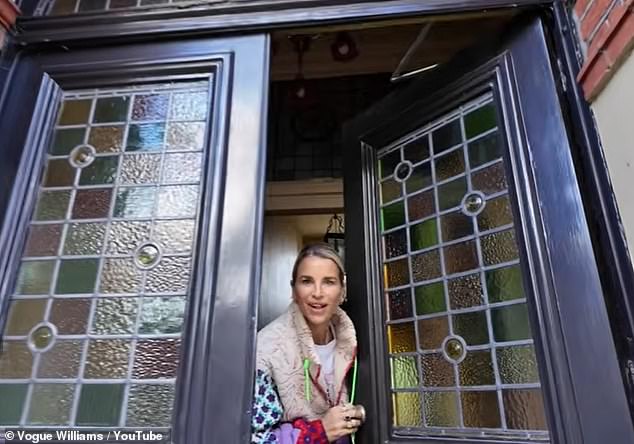 The I'm A Celebstar gave fans a tour of the new house, but admitted the couple and their three children wouldn't be moving in for at least 18 months as they embark on some renovations