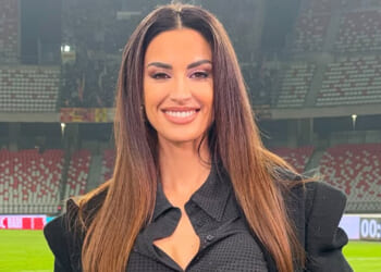 Glamorous DAZN presenter Eleonora Incardona sends fans wild with leggy display in bold black outfit