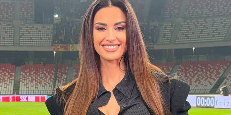 Glamorous DAZN presenter Eleonora Incardona sends fans wild with leggy display in bold black outfit
