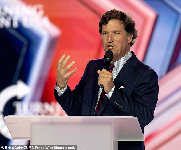 Carlson responded with some barbs of his own, sending the event off the rails