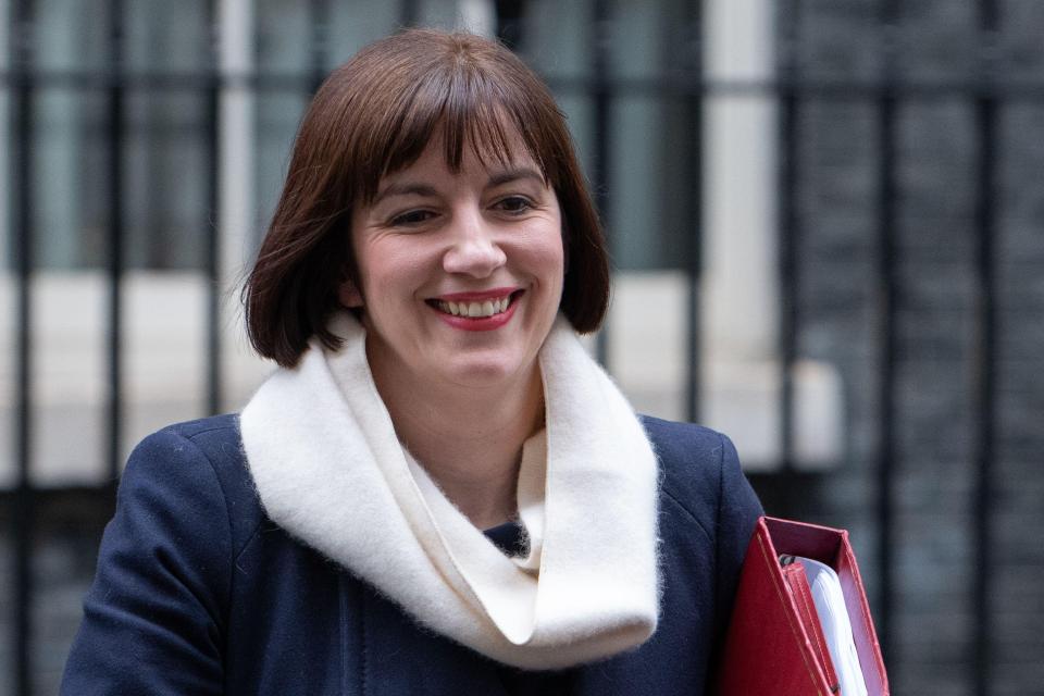 Bridget Phillipson, Education Secretary, smiling as she leaves 10 Downing Street.