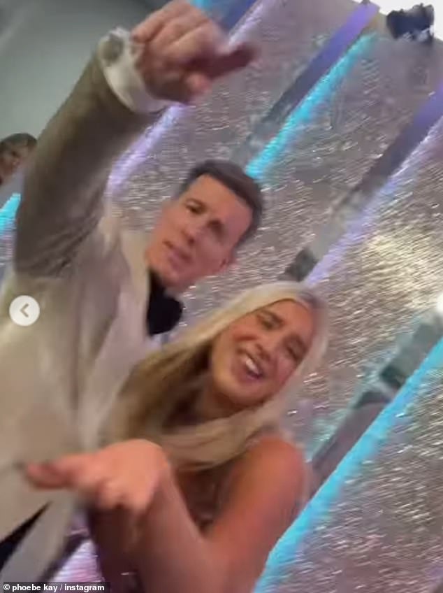 Phoebe, who Tess shares with husband Vernon Kay, as well as 16-year-old-Amber, was a natural in front of the camera while alongside with judge Anton Du Beke