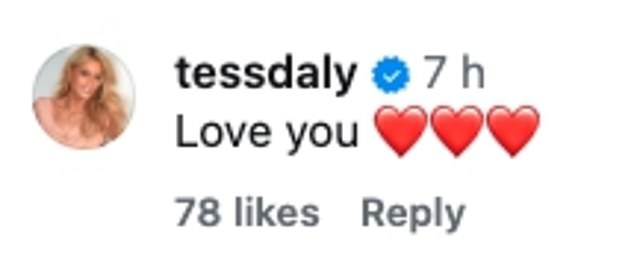 Paying tribute to her mum, she penned: 'Wow. What an incredible Strictly Come Dancing final last night. The love and joy strictly creates is something magical'