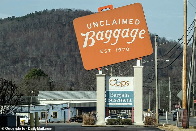 In Scottsboro, Alabama, there is the nation's only lost luggage retailer, called Unclaimed Baggage
