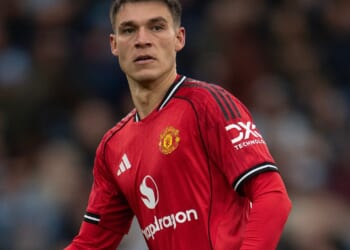 Manuel Ugarte dubbed Man Utd’s ‘CURSE’ as horror stats reveal why Ruben Amorim simply cannot pick him anymore