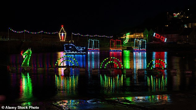 Mousehole - a fishing village in Cornwall - is always known for its charming, festive lighting displays