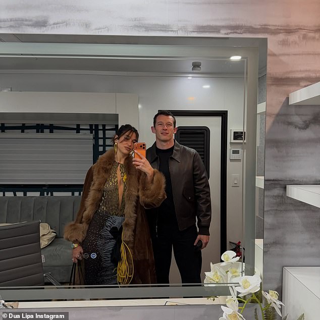 Last week Dua was in New York filming for her Service95 Book Club, joined by Callum - who was in the city for the premiere of his new film Atropia