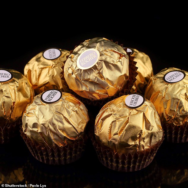 Despite not packing in as much cocoa solids as some other Christmas favourites, Ferrero Rochers have one of the highest protein and fibre contents of the lot