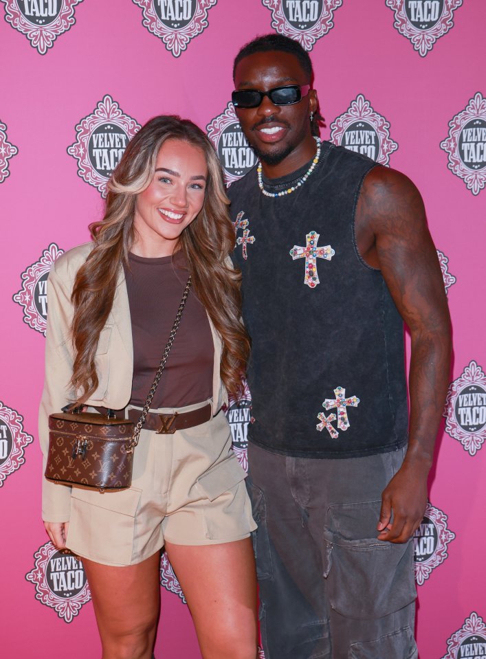 Megan Moore and Dejon Noel-Williams at the exclusive launch of Velvet Taco.