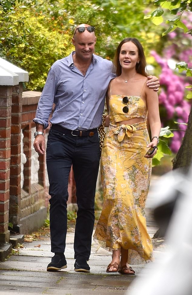 England cricket legend Andrew Strauss, 48, fell in love with the PR exec around two years ago