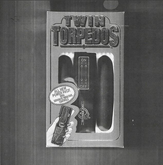 Pictured is an erotic device found among Epstein's belongings