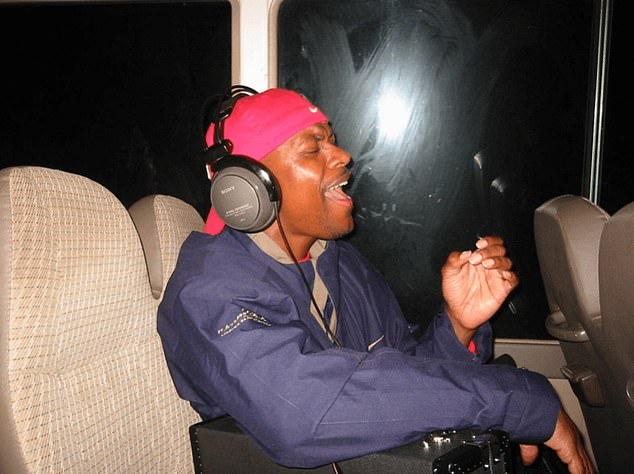 A man who appears to be actor Chris Tucker was also seen in the newly release documents