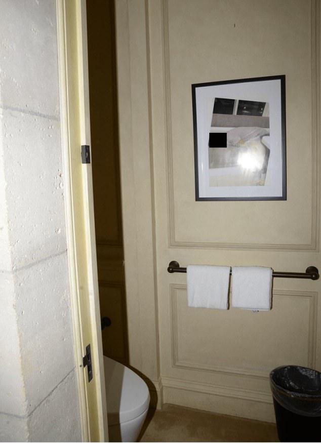 Epstein had erotic images all throughout his home, including the bathroom