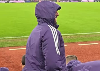 Moment Bruno Fernandes snaps back at Aston Villa fans with cheeky comment after being targeted by X-rated abuse