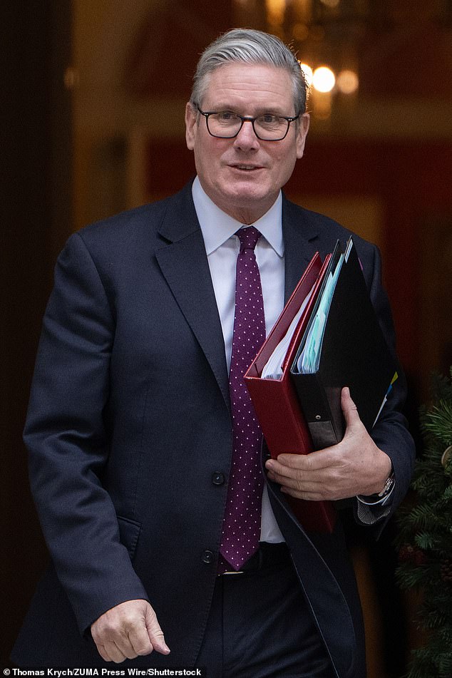 Sir Keir was booed, despite not being at the annual Royal Variety Performance