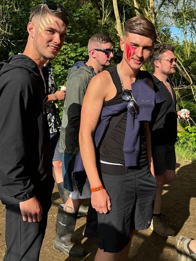 Jake Neaves (left) and Jenson Seal (right) had been on a Christmas night out with friends when the taxi they were travelling home in struck a tree