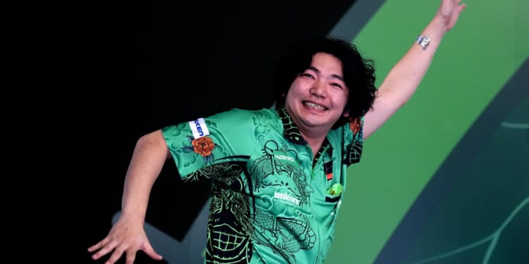 Who is darts star Motomu Sakai? 