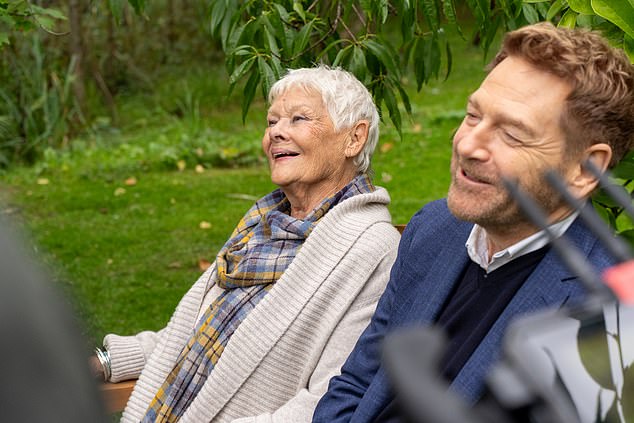 Judi and Kenneth then went on to have a discussion about her experience working with her late husband on The Merchant of Venice shortly after their 1971 wedding, when she stepped into the shoes of Portia and he played Bassanio