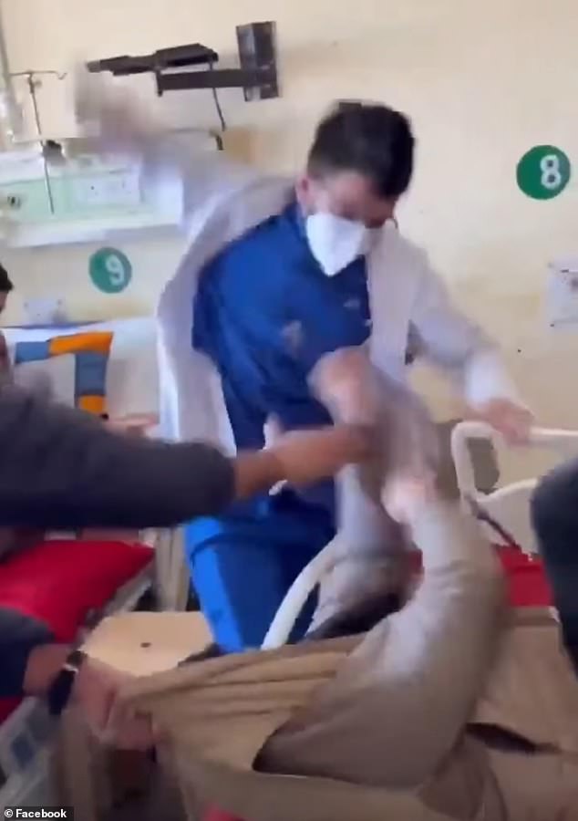 Mr Panwar said the doctor started speaking to him in a rude tone without any provocation, before an argument broke out when he protested the behaviour