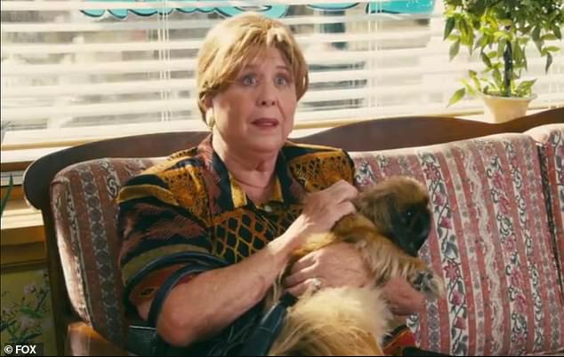 She also starred in Married... With Children in 1994 and 1996 (pictured)