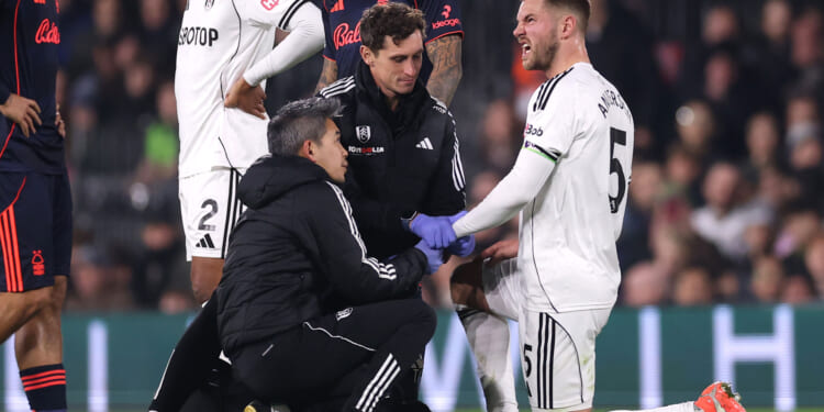 Fulham star Joachim Andersen suffers injury so gruesome he refuses to even look at it during Nottingham Forest clash