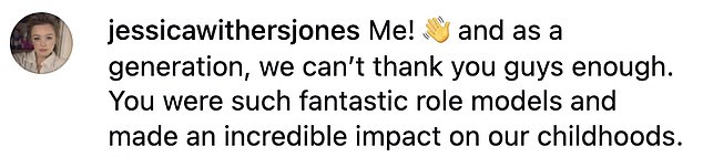 Fans went wild and raced to the comments